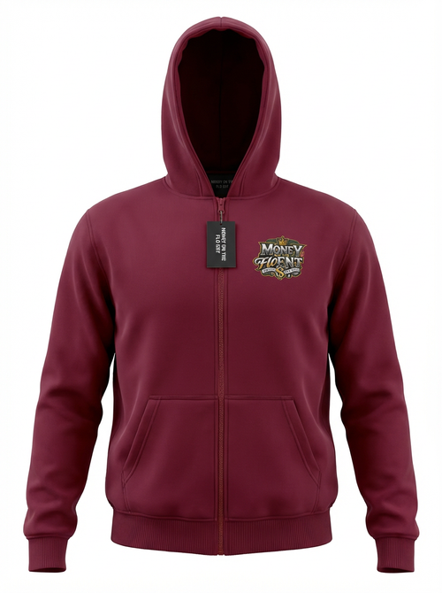 M.O.T.F Essential Zip -up Hoodie