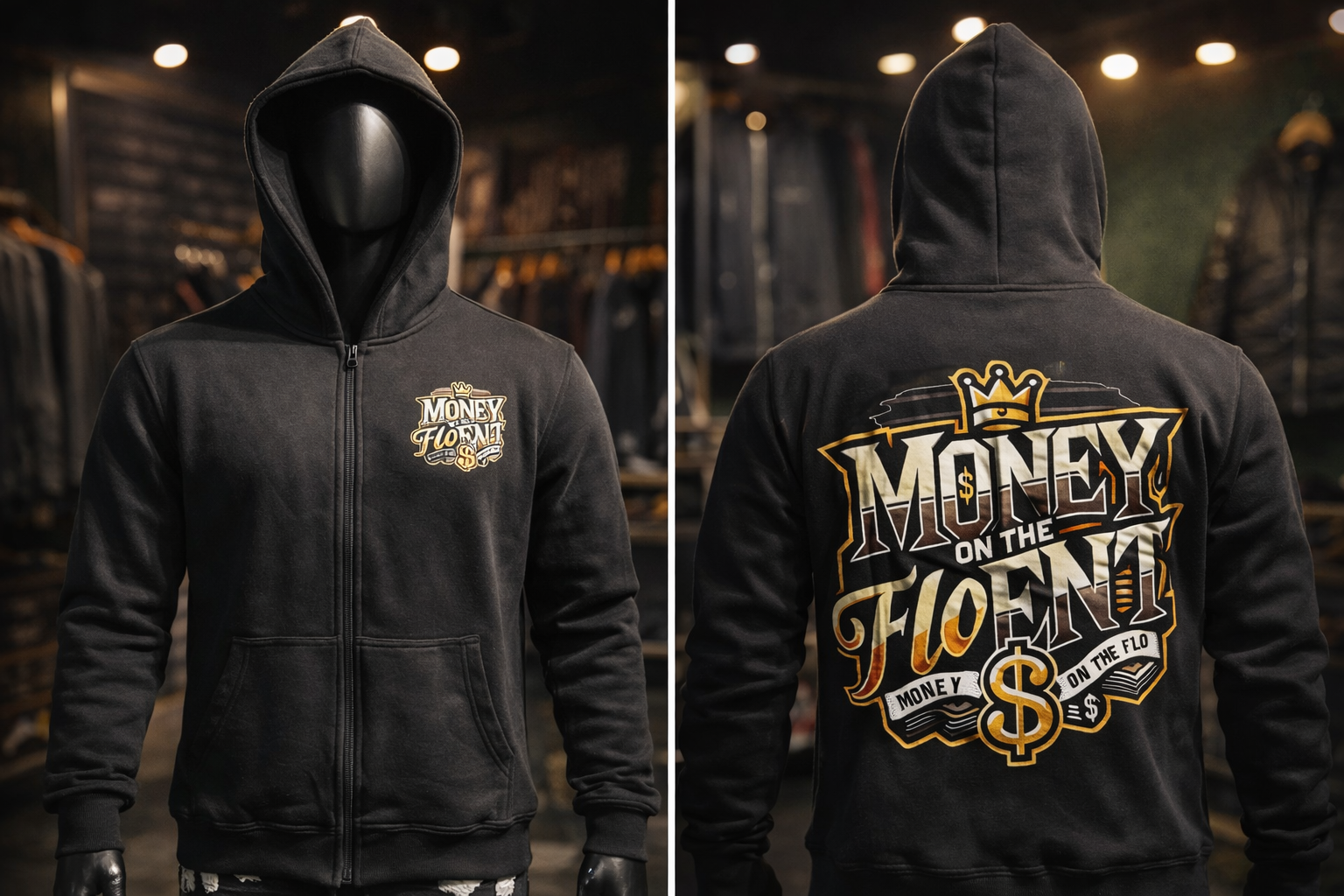 M.O.T.F Essential Zip-Up
